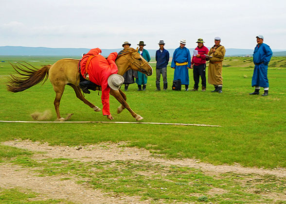 Horse Racing in Mongolia