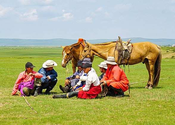 Mongolia grassland