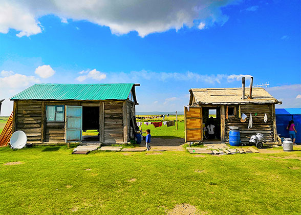 Mongolian Herdsmen's Tent
